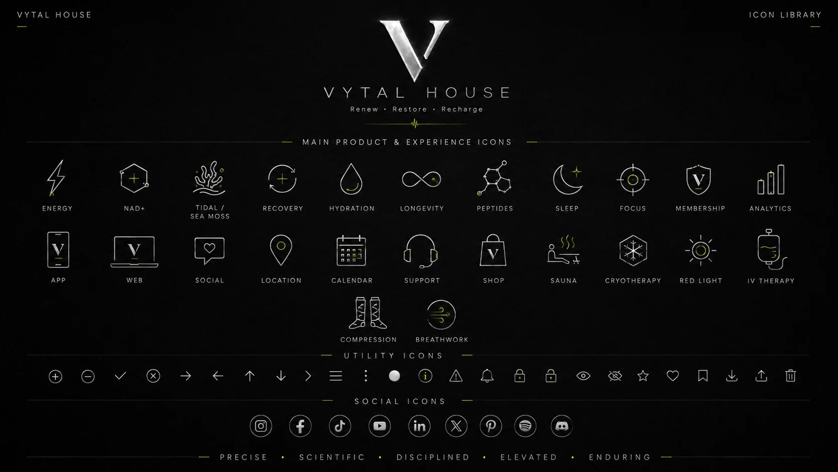 VYTAL icon library